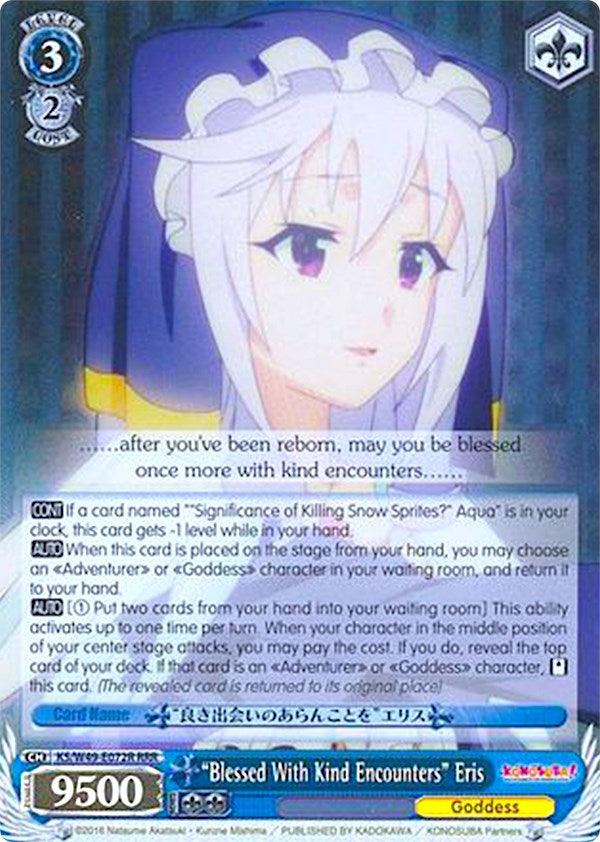 "Blessed With Kind Encounters" Eris (KS/W49-E072R RRR) [KonoSuba] - Blue Jay's Cauldron