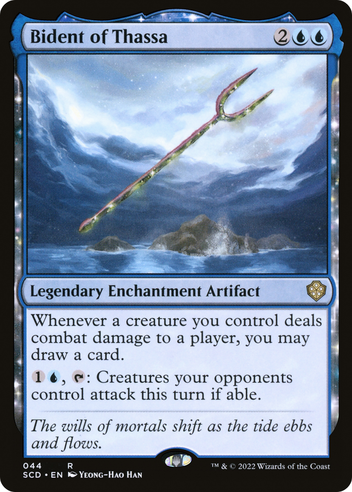 Bident de Thassa [Mazos Starter Commander] 