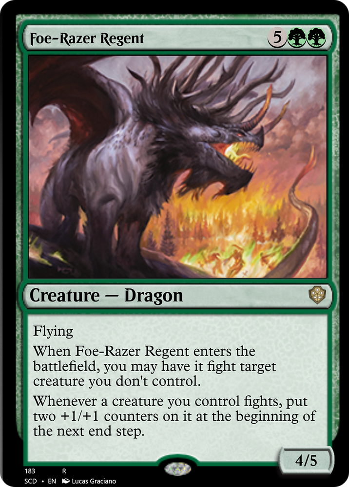 Foe-Razer Regent [Mazos Starter Commander] 