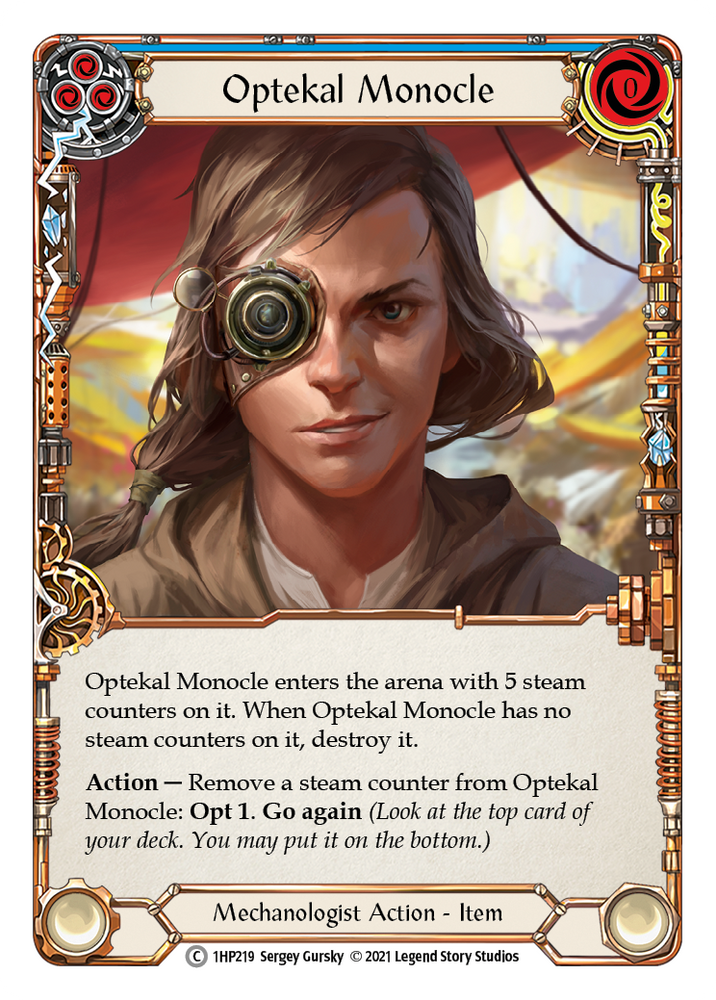 Monóculo Optekal [1HP219] (Paquete histórico 1) 