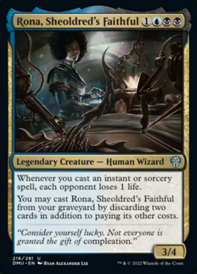 Rona, los fieles de Sheoldred [Dominaria United] 
