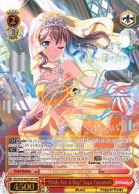 "Bride For A Day" Saya Yamabuki (BD/W54-E057SSP SSP) [BanG Dream! Girls Band Party!] - Blue Jay's Cauldron