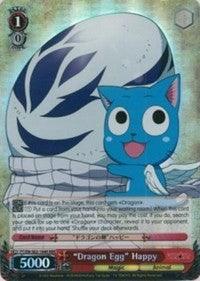 "Dragon Egg" Happy (FT/EN-S02-104R RRR) [Fairy Tail ver.E] - Blue Jay's Cauldron