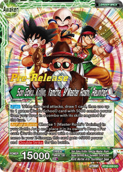 Maestro Roshi // Son Goku, Krillin, Yamcha y el Maestro Roshi, reunidos (BT18-059) [Promociones de presentación de Dawn of the Z-Legends] 