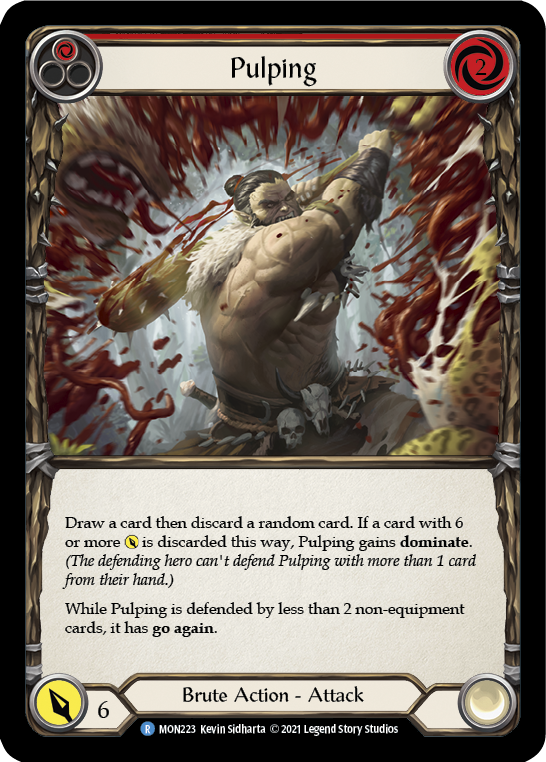Pulping (rojo) [MON223-RF] (Monarch) 1.a edición Rainbow Foil 