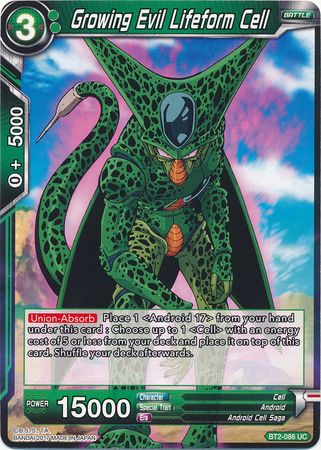 Célula de forma de vida malvada en crecimiento (BT2-086) [Union Force] 