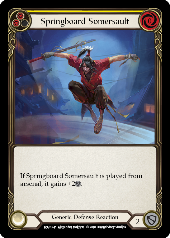 Springboard Somersault [IRA012-P] (Ira Welcome Deck) 1.ª edición Normal 