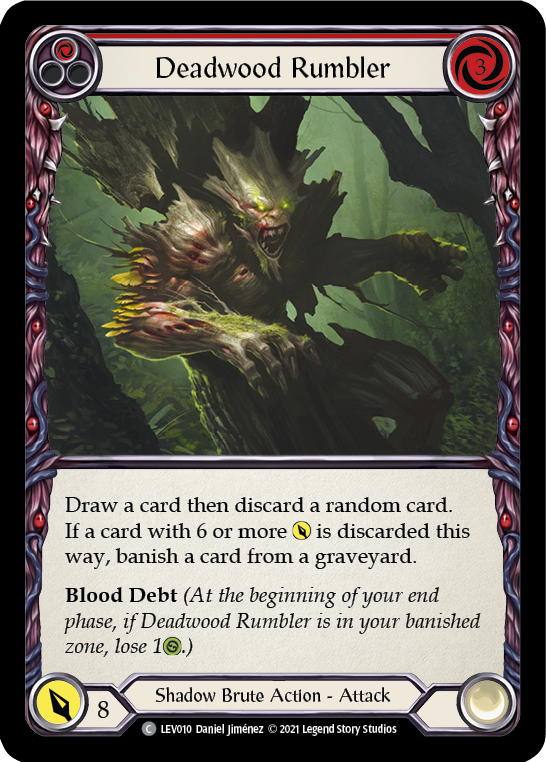Deadwood Rumbler [LEV010] (Cubierta Monarch Levia Blitz) 