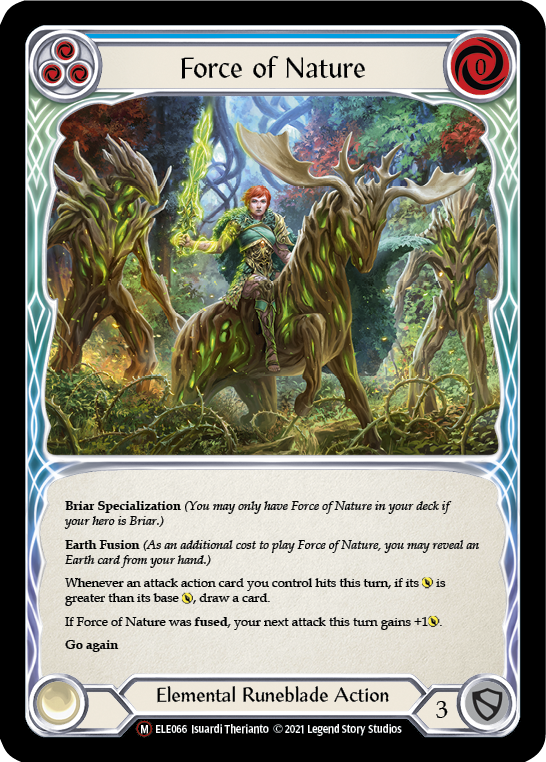 Fuerza de la Naturaleza [U-ELE066] (Tales of Aria Unlimited) Ilimitado Normal 