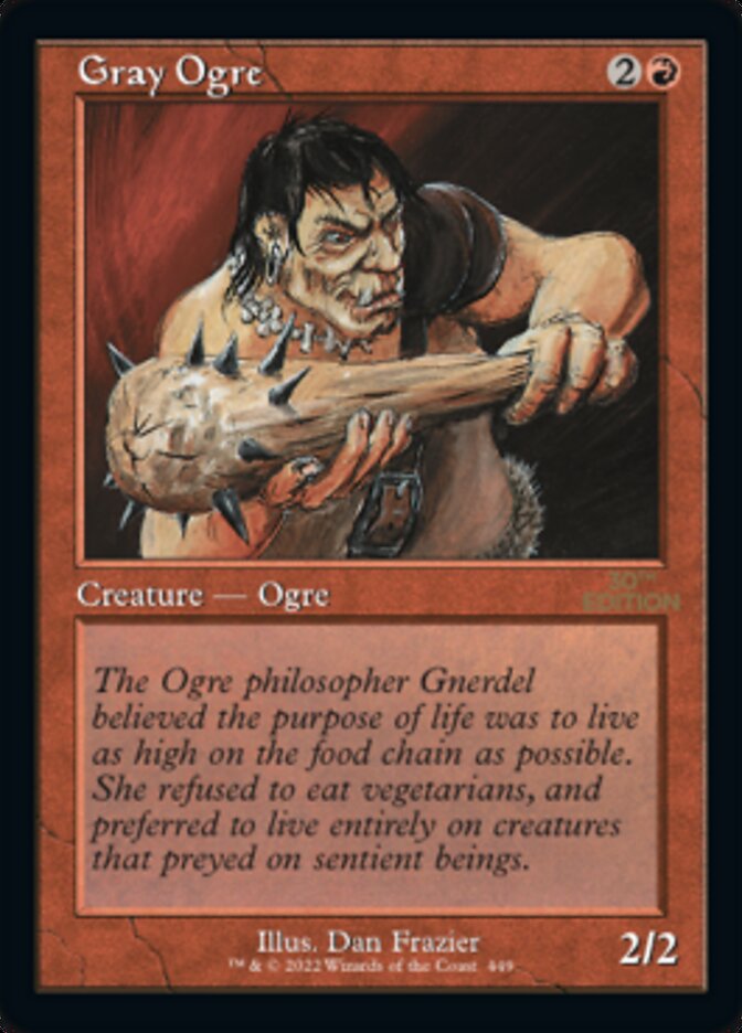 Ogro gris (Retro) [Edición del 30 aniversario] 