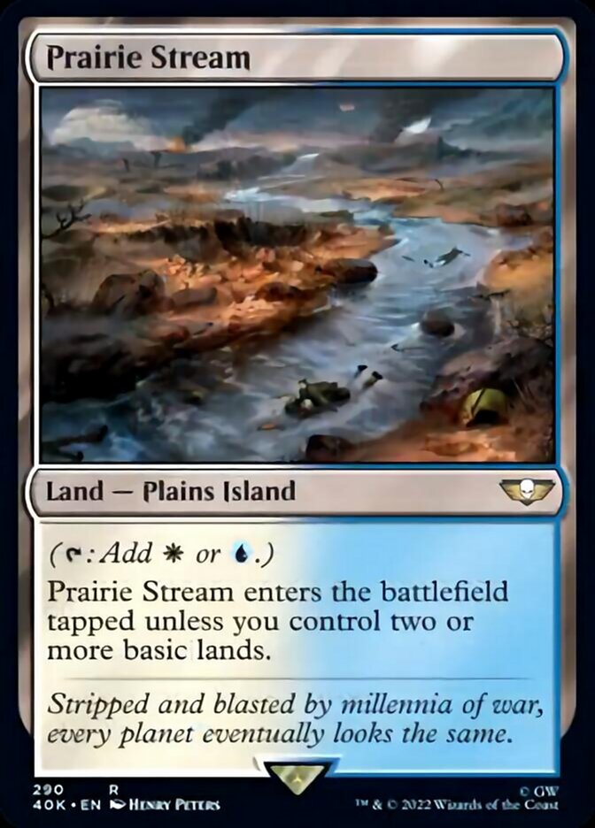 Prairie Stream (lámina de oleada) [Warhammer 40,000] 