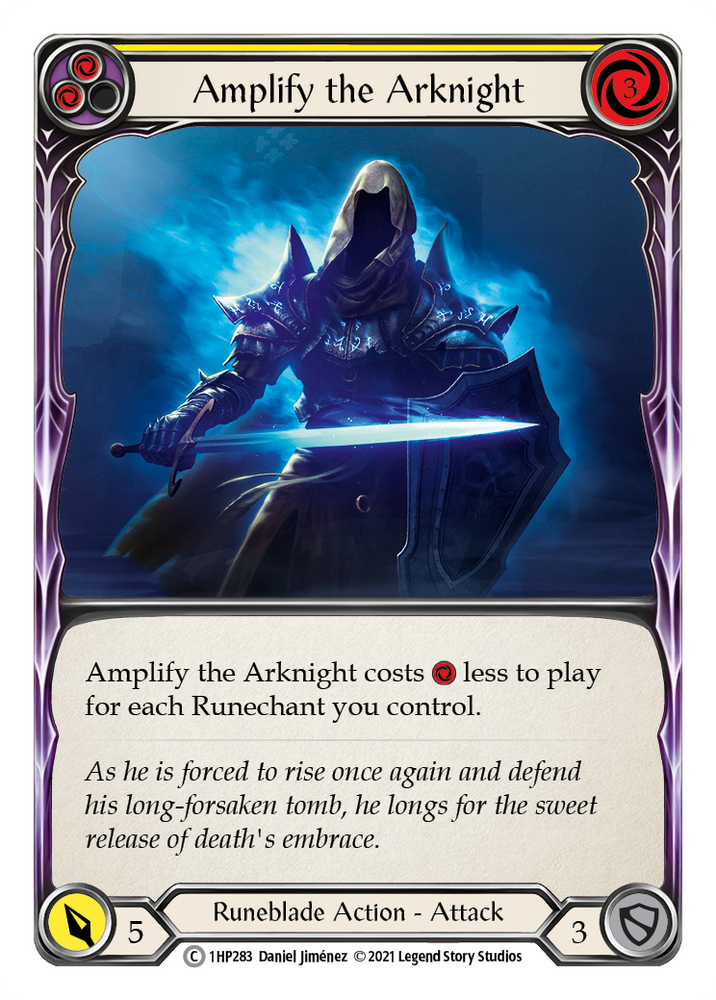 Amplify the Arknight (Amarillo) [1HP283] (Paquete de historia 1) 