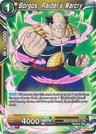 Borgos, Grito de guerra del asaltante (DB1-074) [Dragon Brawl] 