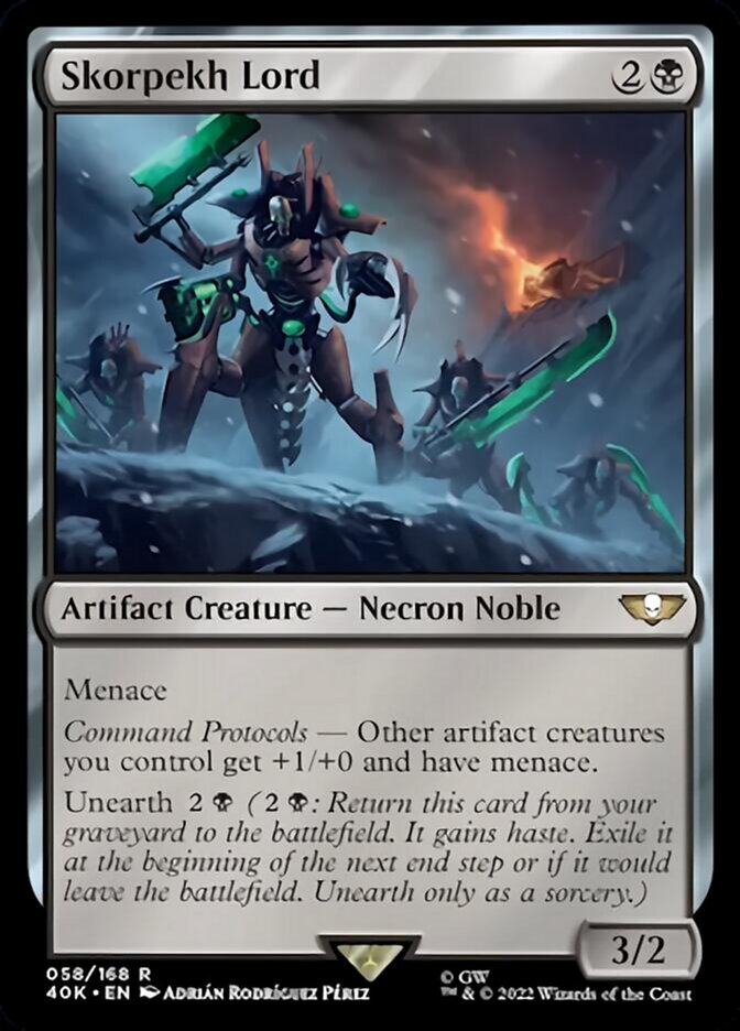 Señor Skorpekh [Warhammer 40,000] 