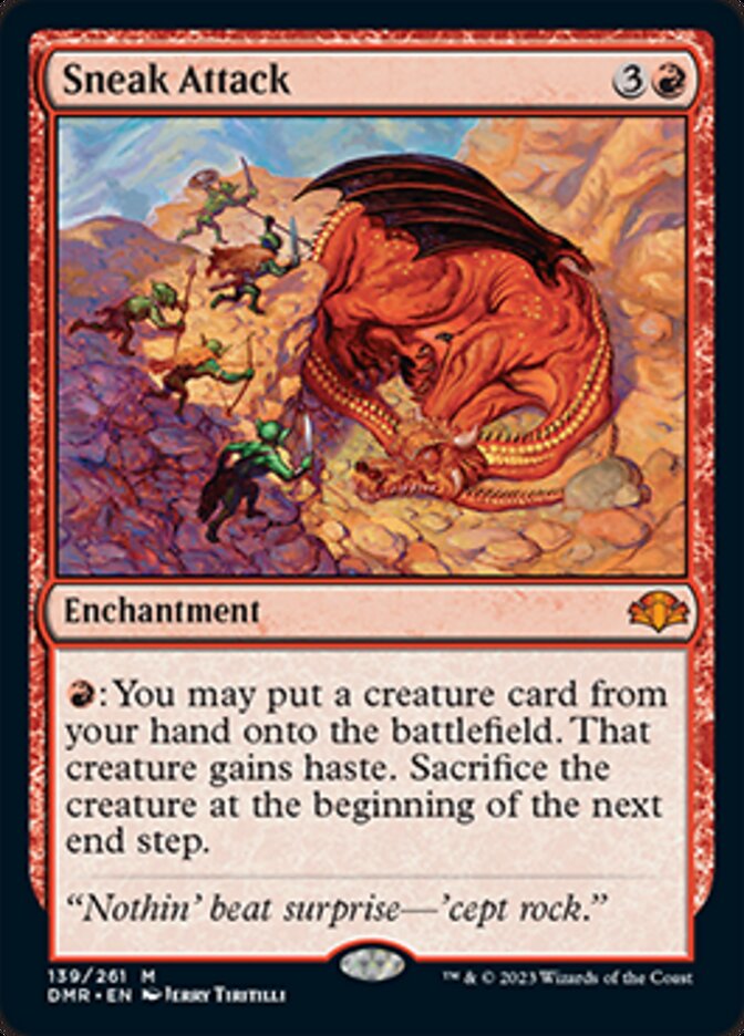 Ataque furtivo [Dominaria Remastered] 