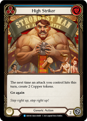 High Striker (Azul) [EVR166] (Everfest) 1.a edición Rainbow Foil 