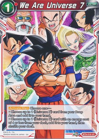 Somos el Universo 7 (BT9-018) [Embestida universal] 