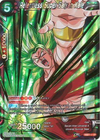 Implacable Super Saiyan Kale (TB1-015) [El Torneo de Poder] 