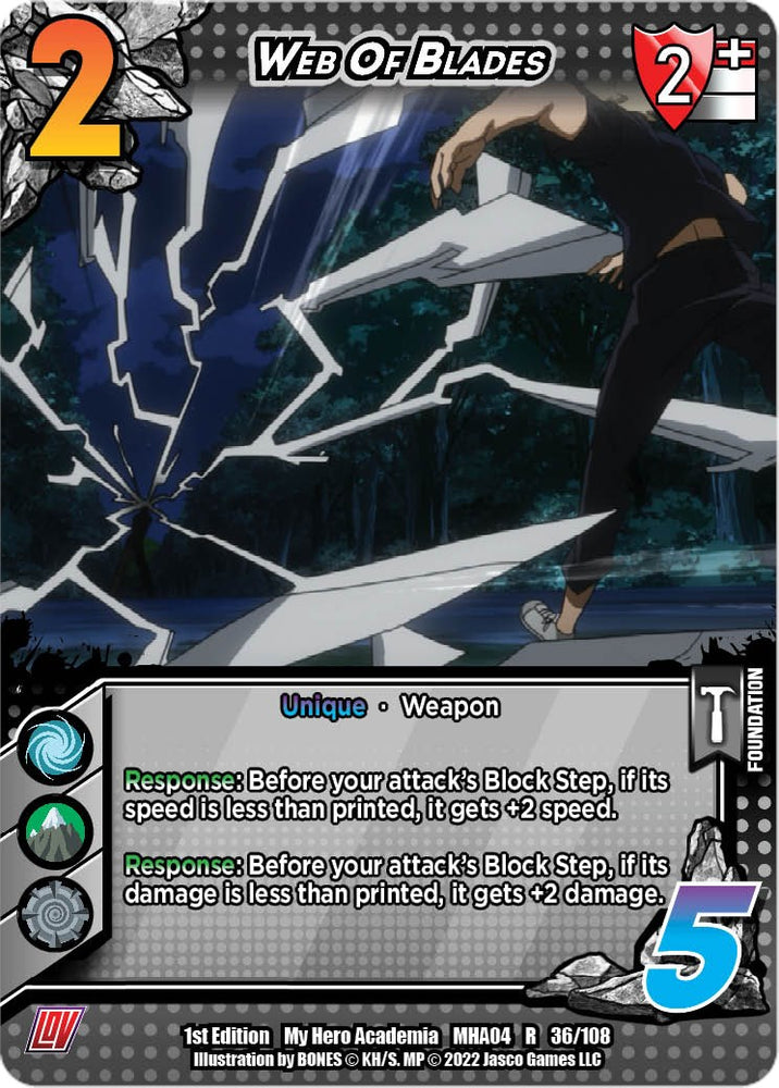 Web Of Blades [Liga de Villanos Ilimitada] 