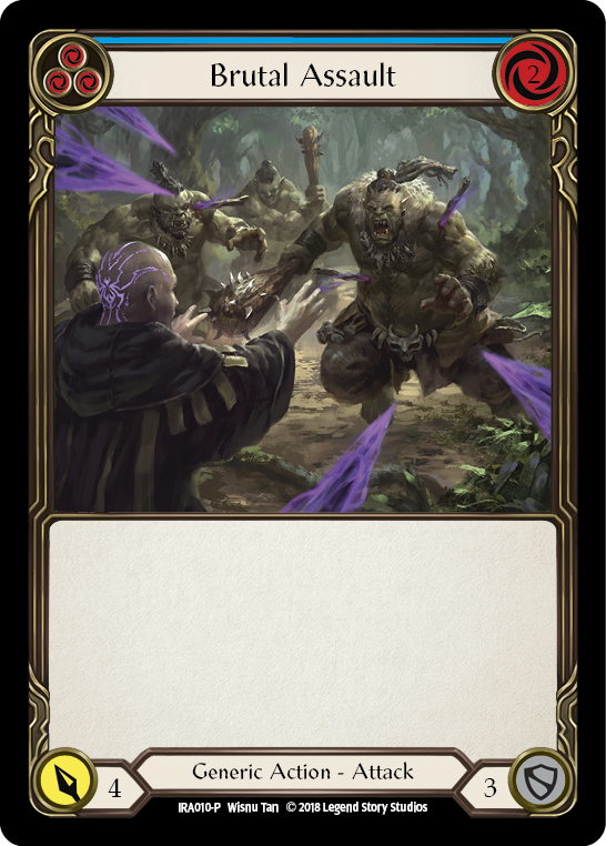 Brutal Assault [IRA010-P] (Ira Welcome Deck) 1.ª edición Normal 