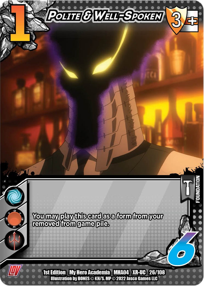Cortés y bien hablado (XR) [League of Villains Unlimited] 