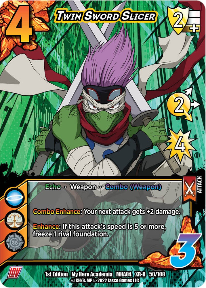 Cortadora de espadas gemelas (XR) [League of Villains Unlimited] 
