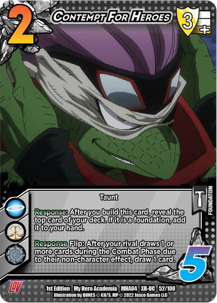 Desprecio por los héroes (XR) [League of Villains Unlimited] 