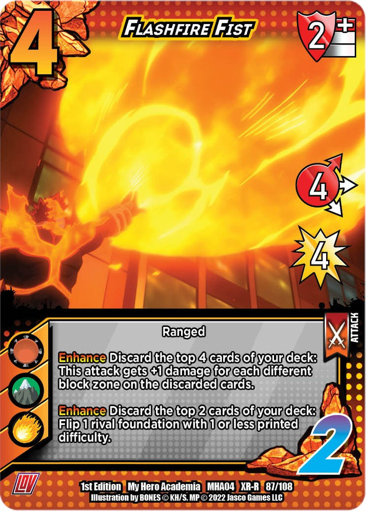 Puño Flashfire (XR) [League of Villains Unlimited] 