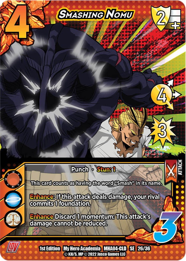 Smashing Nomu [Liga de villanos ilimitados] 