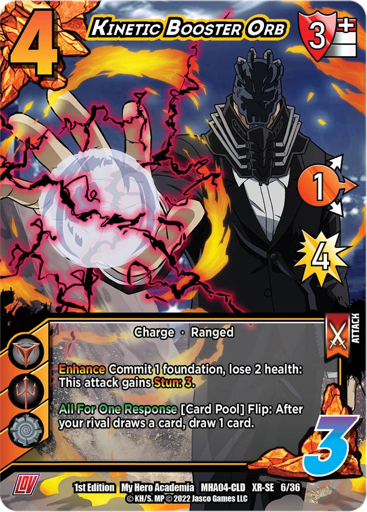 Orbe potenciador cinético (XR) [League of Villains Unlimited] 