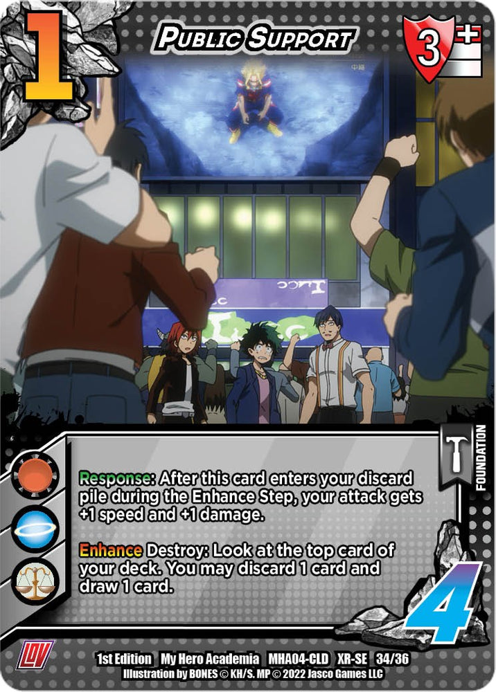 Apoyo público (XR) [League of Villains Unlimited] 