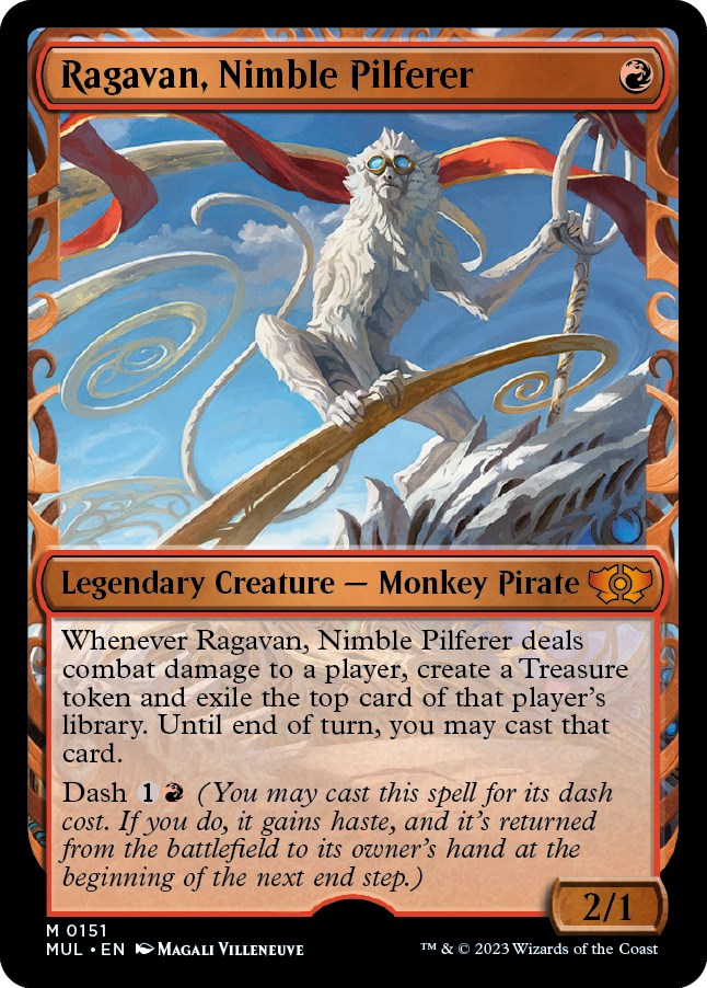 Ragavan, ágil ladrón (Halo Foil) [Multiverse Legends] 