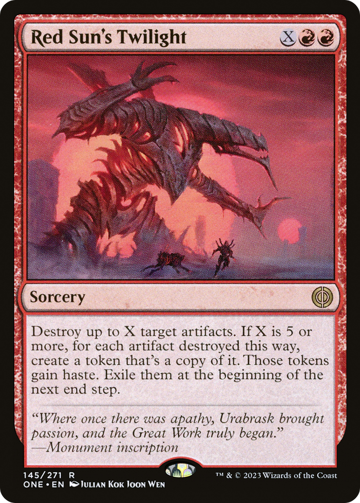 El crepúsculo del sol rojo [Pyrexia: Todos serán uno] 