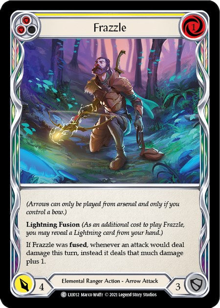 Frazzle (Amarillo) [LXI012] (Tales of Aria Lexi Blitz Deck) 1.ª edición Normal 