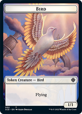 Pájaro // Ficha de hada de doble cara [Mazos de Starter Commander] 