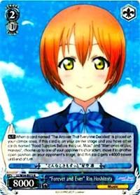 "Forever and Ever" Rin Hoshizora (LL/W34-E072 R) [Love Live! Vol. 2] - Blue Jay's Cauldron