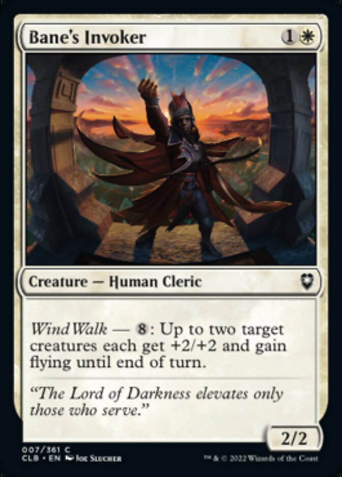 Invocador de Bane [Commander Legends: Batalla por Baldur's Gate] 