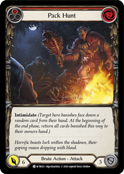 Pack Hunt (Rojo) [U-WTR023] (Bienvenido a Rathe Unlimited) Lámina arcoíris ilimitada 