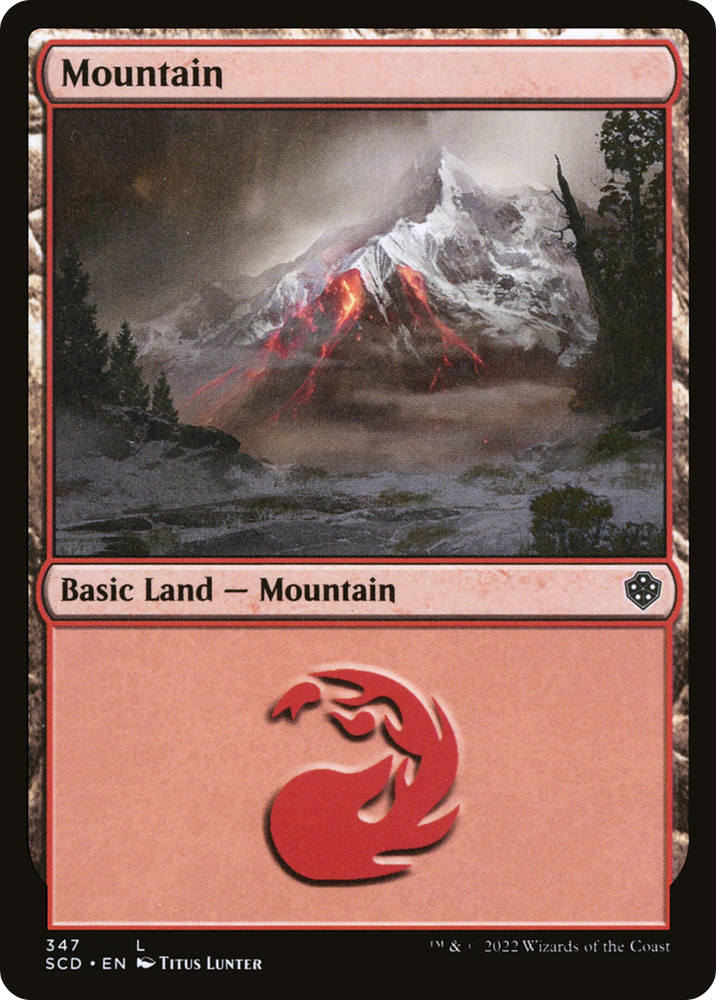 Montaña (347) [Mazos de Starter Commander] 
