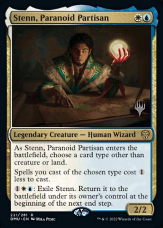 Stenn, partisano paranoico (paquete promocional) [Promociones de Dominaria United] 