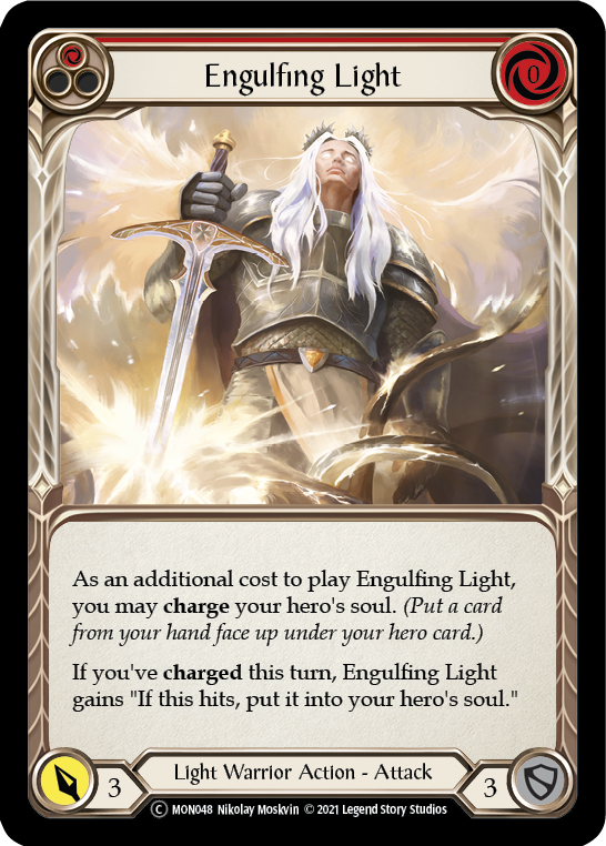 Luz envolvente (roja) [U-MON048-RF] (Monarch Unlimited) Lámina de arco iris ilimitada 
