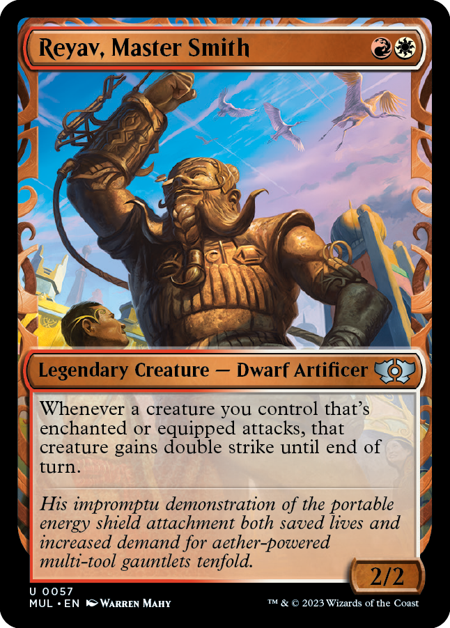 Reyav, maestro herrero [Leyendas del multiverso] 