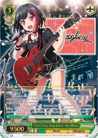 "Don't Stop, Keep Going" Ran Mitake (BD/W63-E028SSP SSP) [BanG Dream! Girls Band Party! Vol.2] - Blue Jay's Cauldron