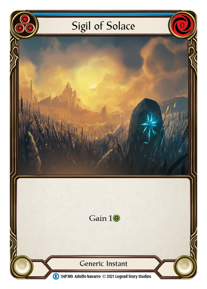 Sello de consuelo (azul) [1HP389] (Paquete histórico 1) 
