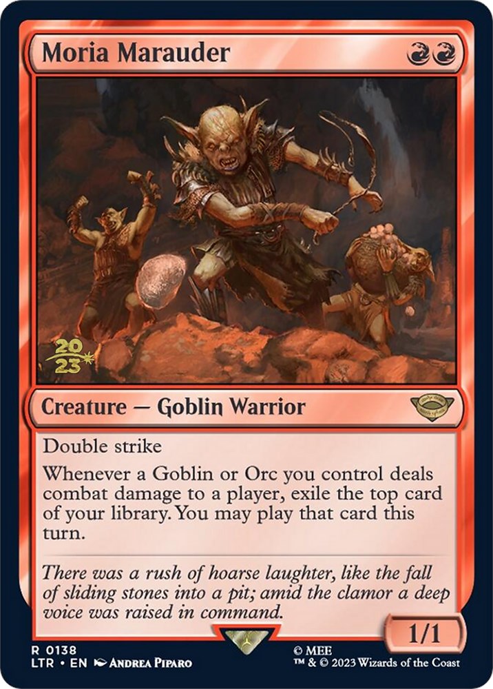 Moria Marauder [Promociones de presentación de El Señor de los Anillos: Cuentos de la Tierra Media] 