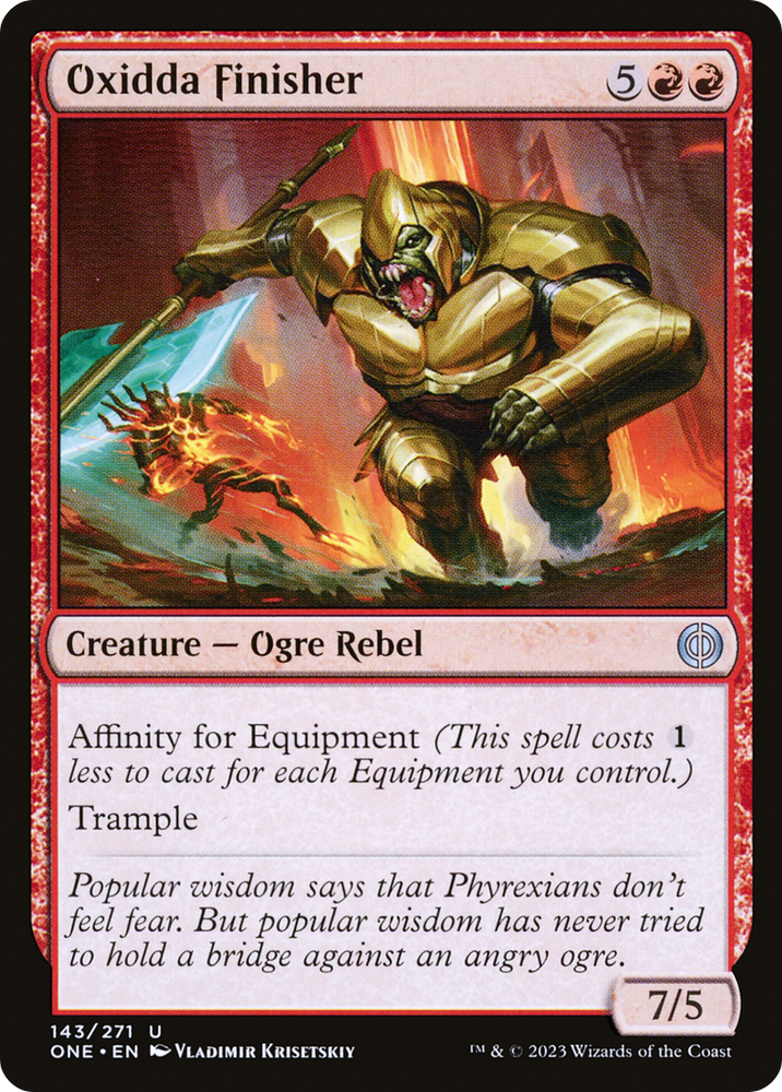 Oxidda Finisher [Pyrexia: Todos serán uno] 