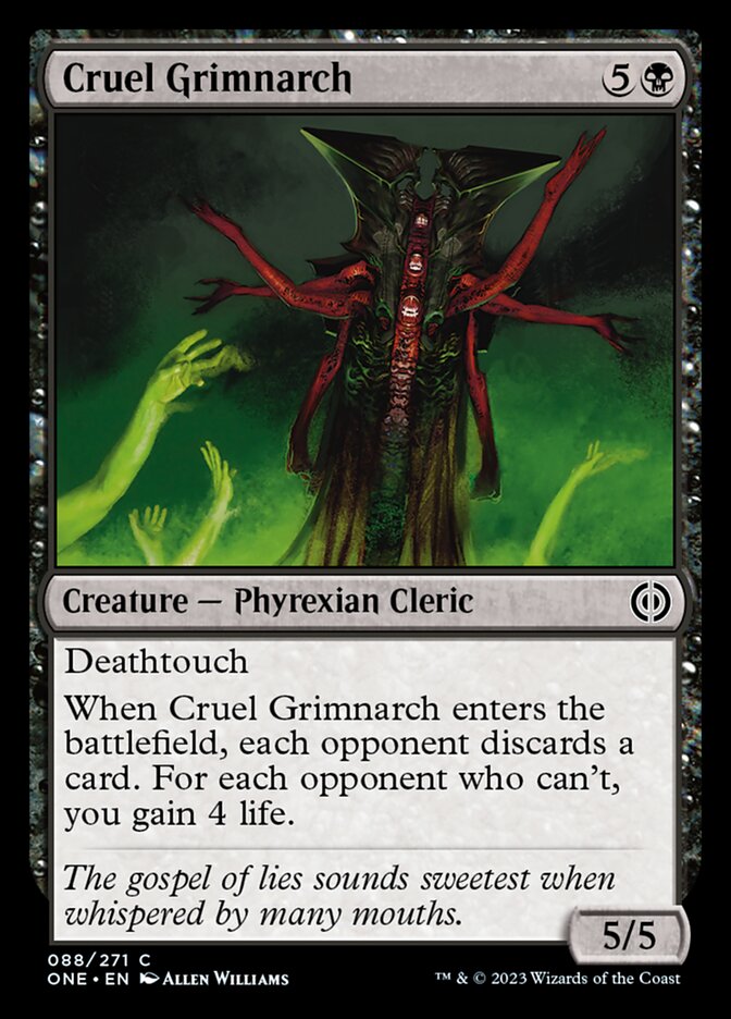 Cruel Grimnarch [Pyrexia: Todos serán uno] 