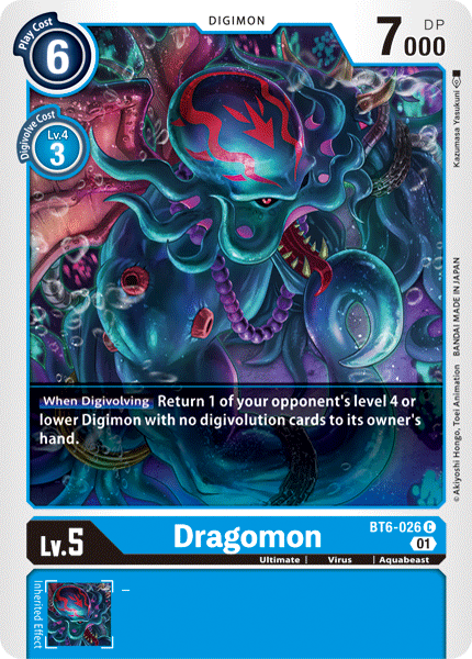 Dragomon [BT6-026] [Doble Diamante] 