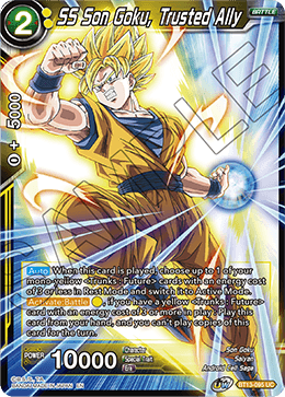 SS Son Goku, aliado de confianza (poco común) (BT13-095) [Rivalidad suprema] 