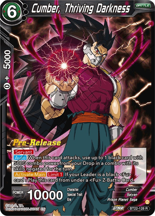 Cumber, Thriving Darkness (BT22-128) [Promociones de presentación de golpe crítico] 